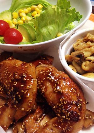 大人も子供もパクパク！しっかり甘辛鶏手羽-レシピのメイン写真