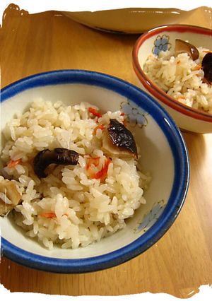 土鍋で✿しいたけご飯-レシピのメイン写真