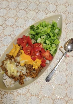 沖縄ごはん☆絶品タコライス(*Ü*)-レシピのメイン写真