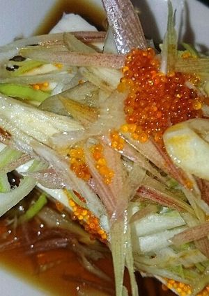 祝10冷奴♪茗荷とびっ子ネギたっぷり冷奴-レシピのメイン写真