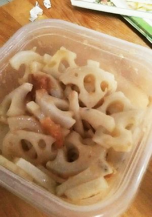 れんこんの梅マリネ-レシピのメイン写真