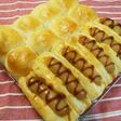 1つの型でウィンナーパンとチョコパン♪