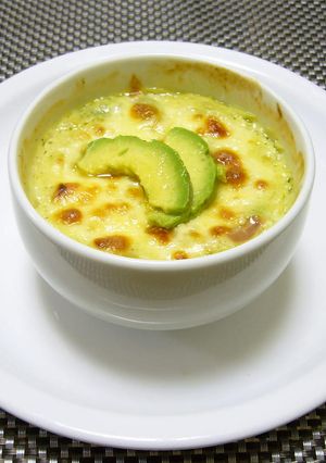 アボカドの豆グラタン-レシピのメイン写真