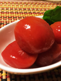 プチトマトの白ワイン煮♫-レシピのメイン写真