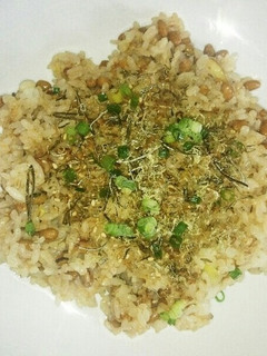 納豆チャーハン-レシピのメイン写真