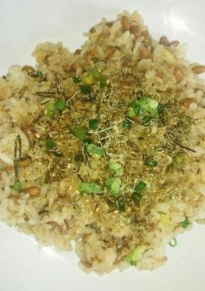 納豆チャーハン-レシピのメイン写真