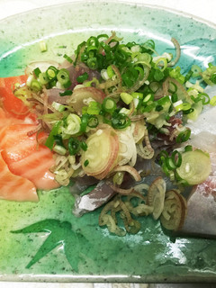 刺身三点盛りと薬味-レシピのメイン写真
