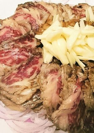 安いお肉でも美味しくできる牛肉のたたき-レシピのメイン写真