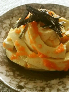 豆腐のたらこバター-レシピのメイン写真