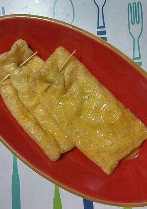 ～速攻１品ε=(ﾉ･∀･)ﾂ♦卵♦稲荷～-レシピのメイン写真