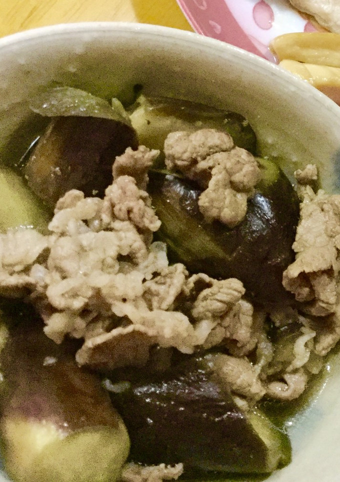 牛肉と茄子の煮浸し風-レシピのメイン写真