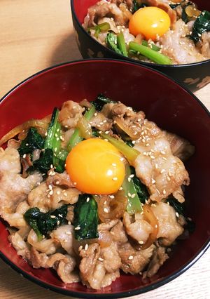 簡単!時短!スタミナ丼!-レシピのメイン写真