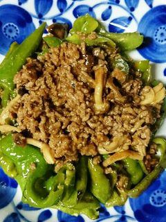 【時短】甘唐辛子のオイスター肉味噌炒め-レシピのメイン写真