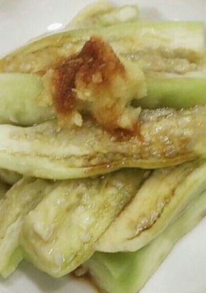 ズボラ焼き茄子もどき☆レンチン蒸し茄子-レシピのメイン写真