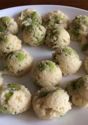 長芋と枝豆の蒸し物-レシピのメイン写真