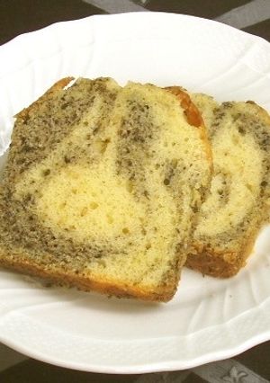グレイッシュマーブルケーキ-レシピのメイン写真
