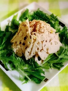 シャキシャキ食感!れんこんとツナのサラダ-レシピのメイン写真