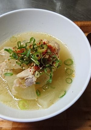 韓国風手羽元のやみつきおかずスープ-レシピのメイン写真
