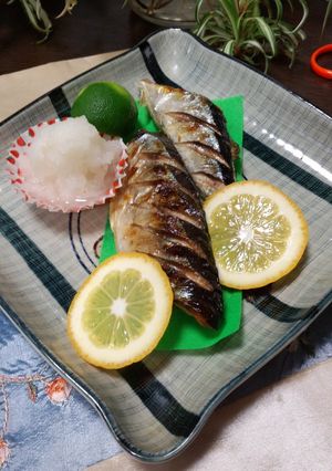 秋の味覚 サンマの塩焼き!!-レシピのメイン写真