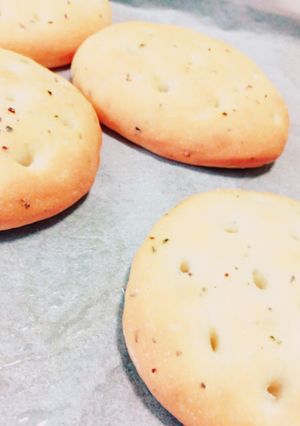 米粉入りバジルフォカッチャ-レシピのメイン写真
