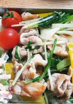 南の「きな粉豚」で北の「豚丼」弁当。-レシピのメイン写真