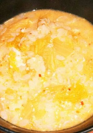 キムチ雑炊-レシピのメイン写真
