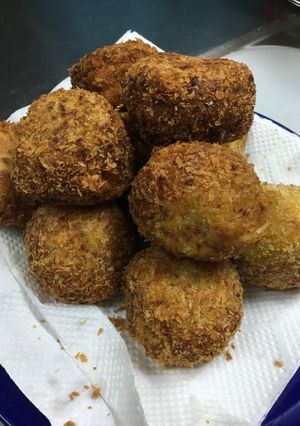 我が家の定番かぼちゃコロッケ-レシピのメイン写真