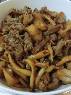 レンコンと豚肉の炒め物-レシピのメイン写真