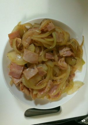 玉ねぎベーコンのバター炒め-レシピのメイン写真