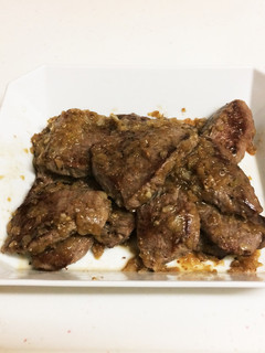 牛カルビのマスタード焼き-レシピのメイン写真