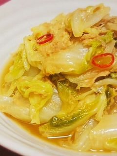 ✲白菜とツナのうま煮✲-レシピのメイン写真