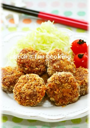 ソース不要＊揚げない一口とんかつ甘辛味-レシピのメイン写真