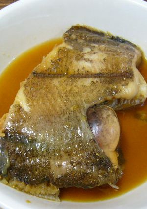 素材命☆子持ちカレイの煮付け-レシピのメイン写真