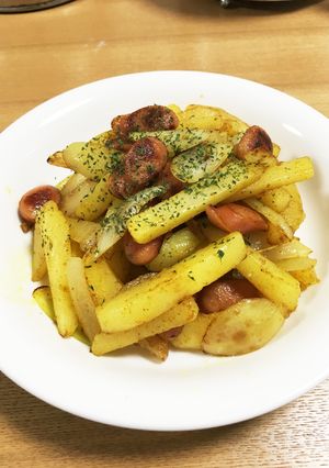 ジャーマンポテト カレー味-レシピのメイン写真