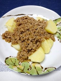 レンジで簡単!煮ない肉じゃが-レシピのメイン写真