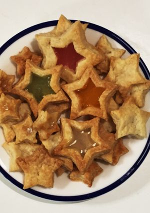 簡単ポリ袋☆ステンドグラスクッキー-レシピのメイン写真