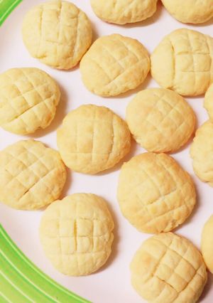 メロンパン風クッキー-レシピのメイン写真