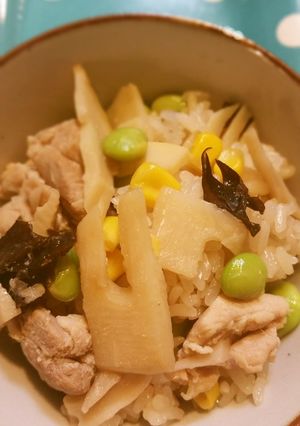 半分もち米☆チョット中華な混ぜご飯☆-レシピのメイン写真