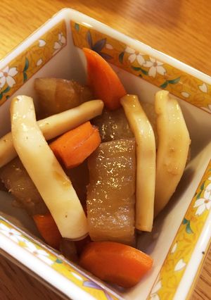 味が染み込んだアオリイカの大根煮-レシピのメイン写真