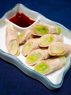 簡単!ねぎ味噌マキマキ-レシピのメイン写真