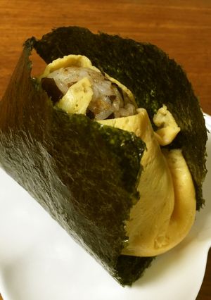 幸せの黄色い・・・おむすび!-レシピのメイン写真