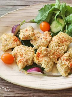 フライパンでチキンナゲットカレーマヨ焼き-レシピのメイン写真