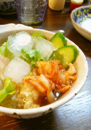キムチ冷玄米飯-レシピのメイン写真