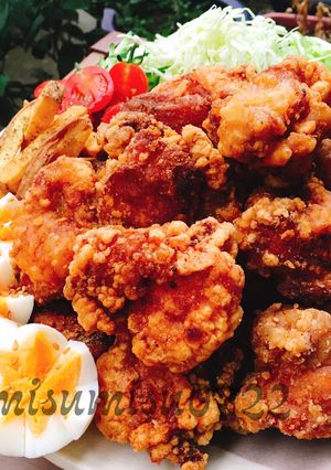 にんにくたっぷり鶏ももザンギ(唐揚げ)-レシピのメイン写真