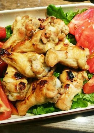 魚焼グリルで簡単★ガーリックチキン-レシピのメイン写真