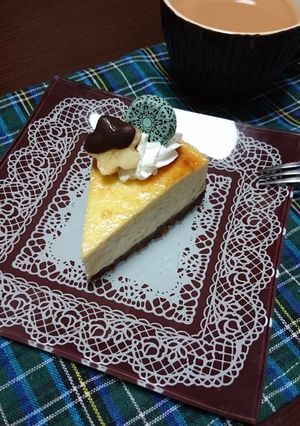バナナベイクドチーズケーキ-レシピのメイン写真