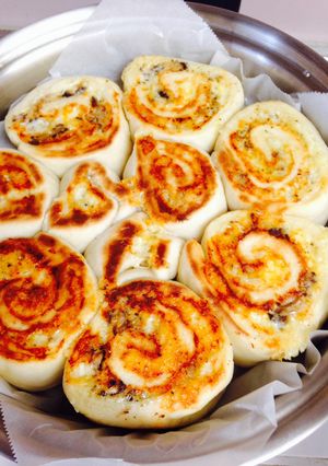 米粉ちぎりパン オイルサーディンとチーズ-レシピのメイン写真