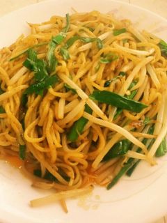 モヤシとニラのピリ辛塩焼きそば-レシピのメイン写真