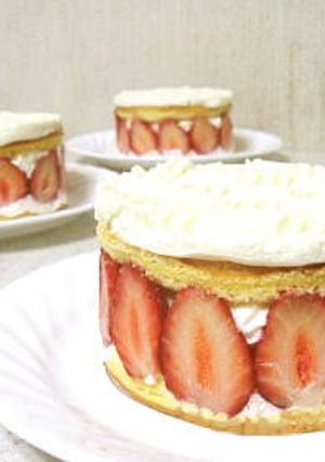 ミニショートケーキ-レシピのメイン写真