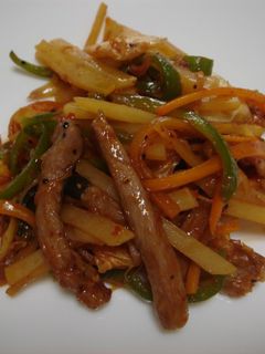 豚肉と野菜のキムチ炒め♪-レシピのメイン写真